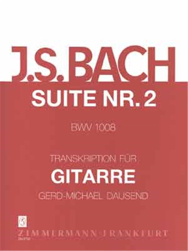 Suite 2 Bwv1008